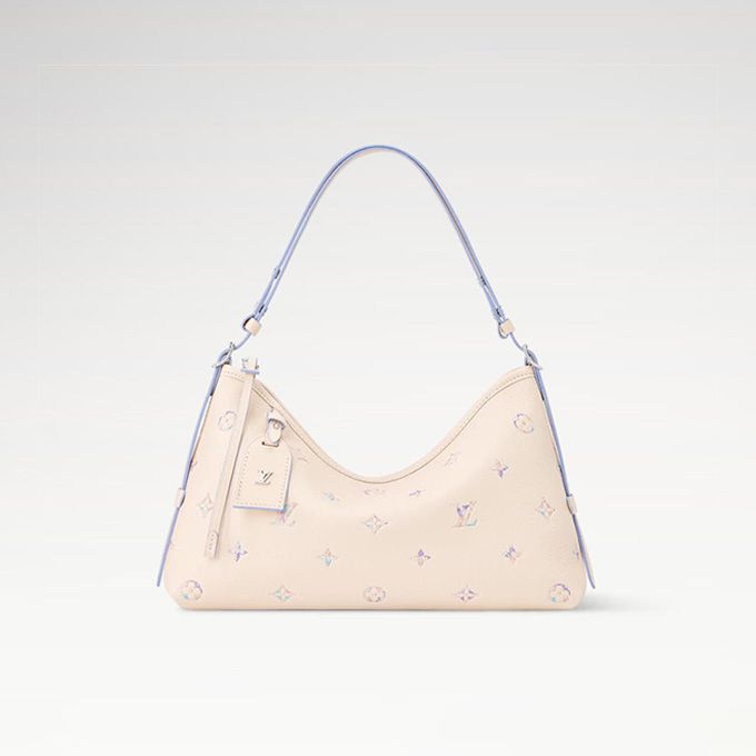 louis vuitton carryall horizontal hobo shoulder handbag #m2a369